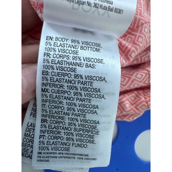 ROXY Strapless Romper Pink Medium - Picture 7 of 8